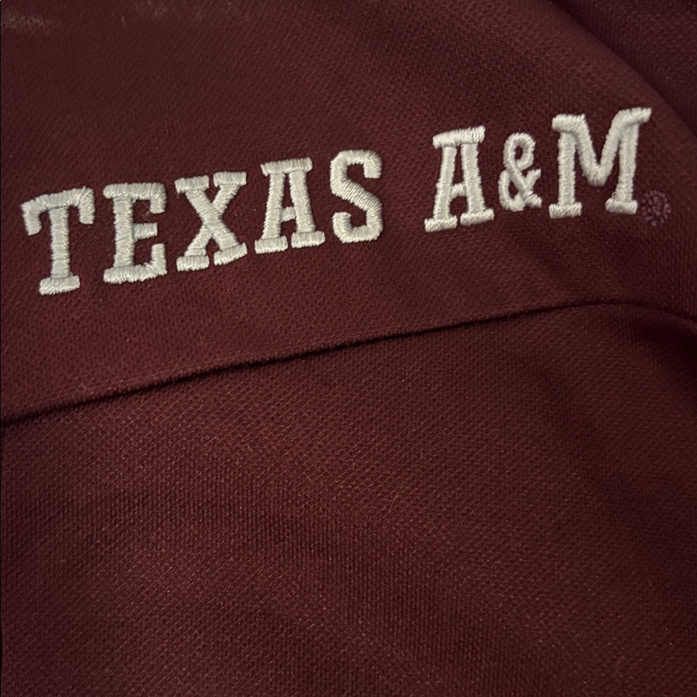 Champion Maroon Texas A&M Lightweight Track Jacket